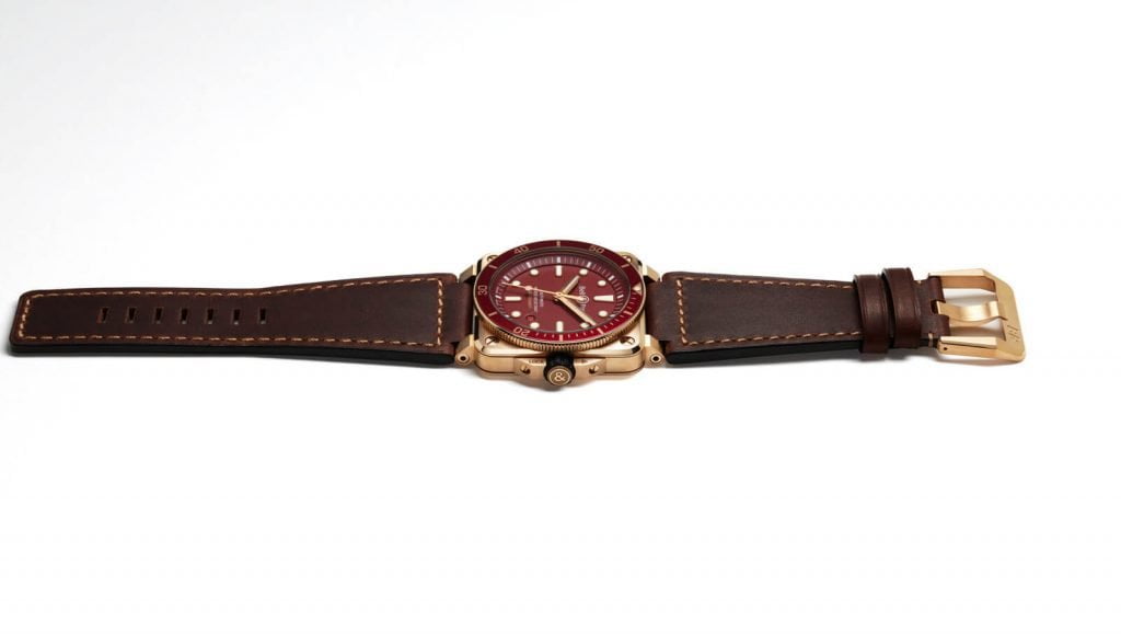 Bell & Ross BR 03-92 Diver Red Bronze lado