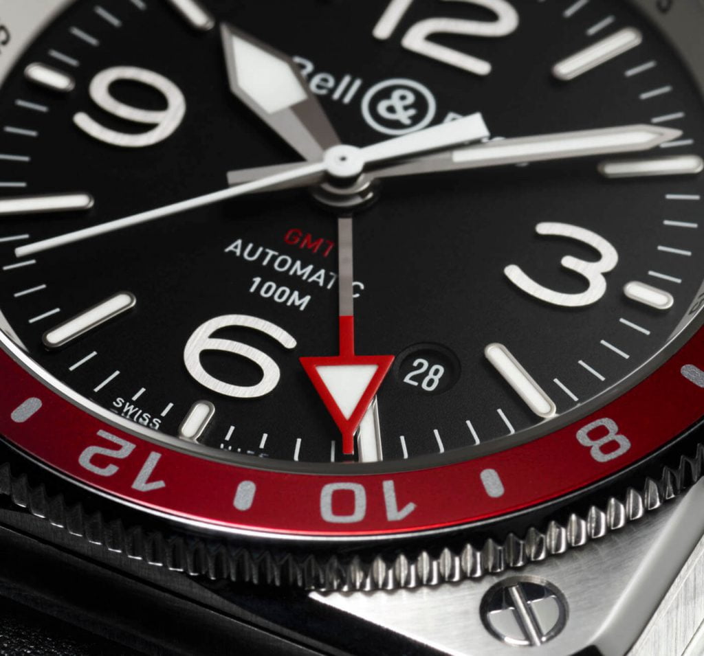 bell & ross BR 03-93 GMT deta