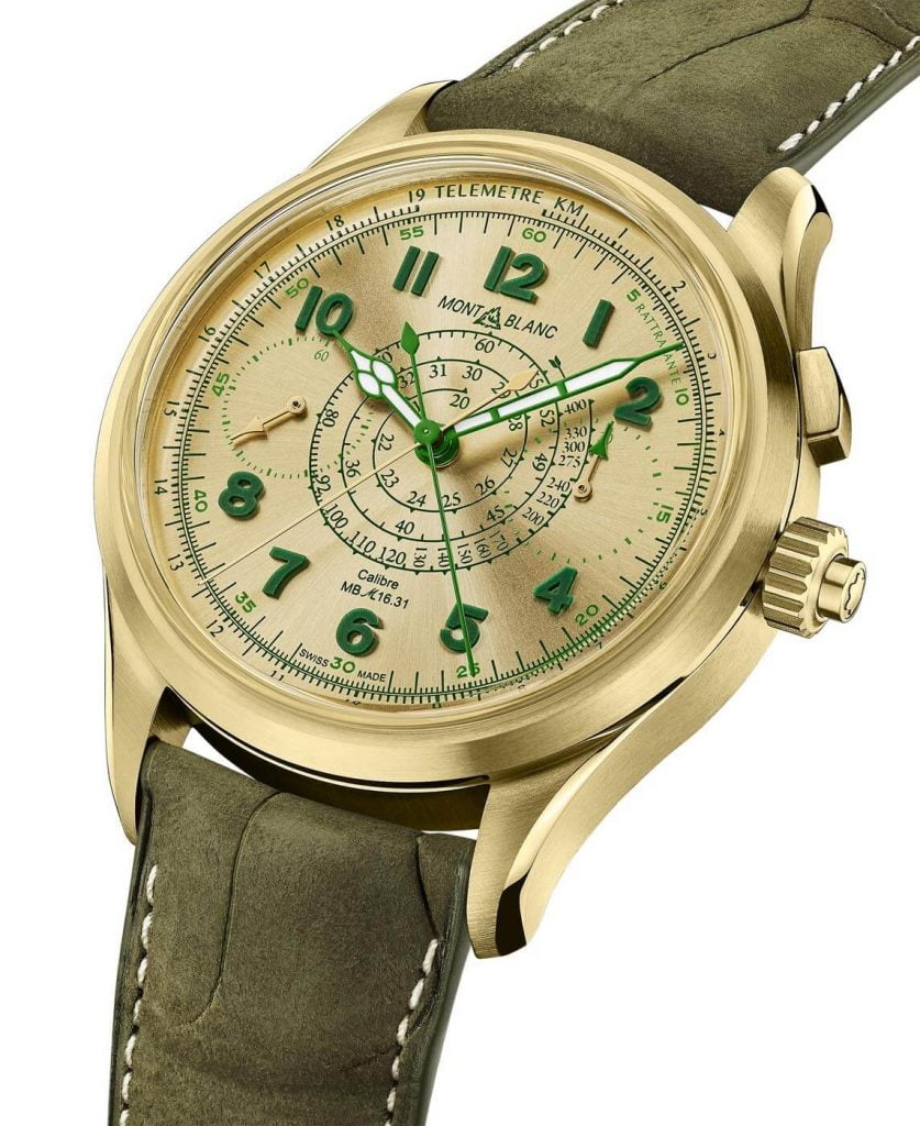 Montblanc 1858 Split Second Chronograph lado