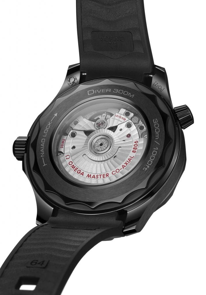 Omega Seamaster Diver 300M Black Black back