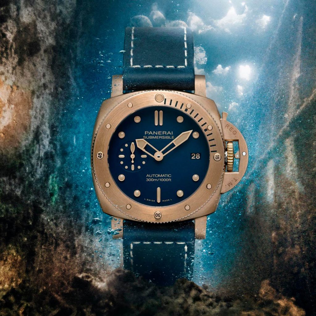 Panerai Submersible Bronzo Blu Abisso PAM1074 1