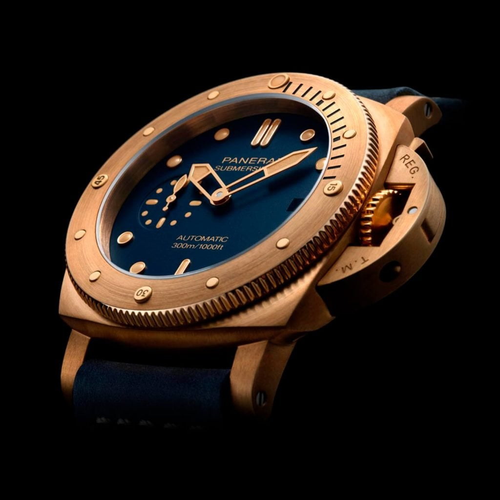 Panerai Submersible Bronzo Blu Abisso PAM1074 5