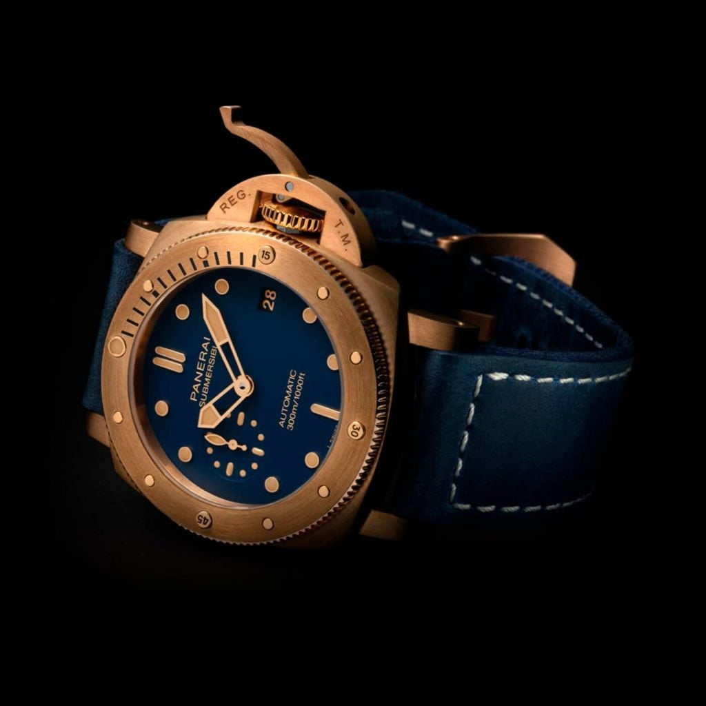 Panerai Submersible Bronzo Blu Abisso PAM1074 3
