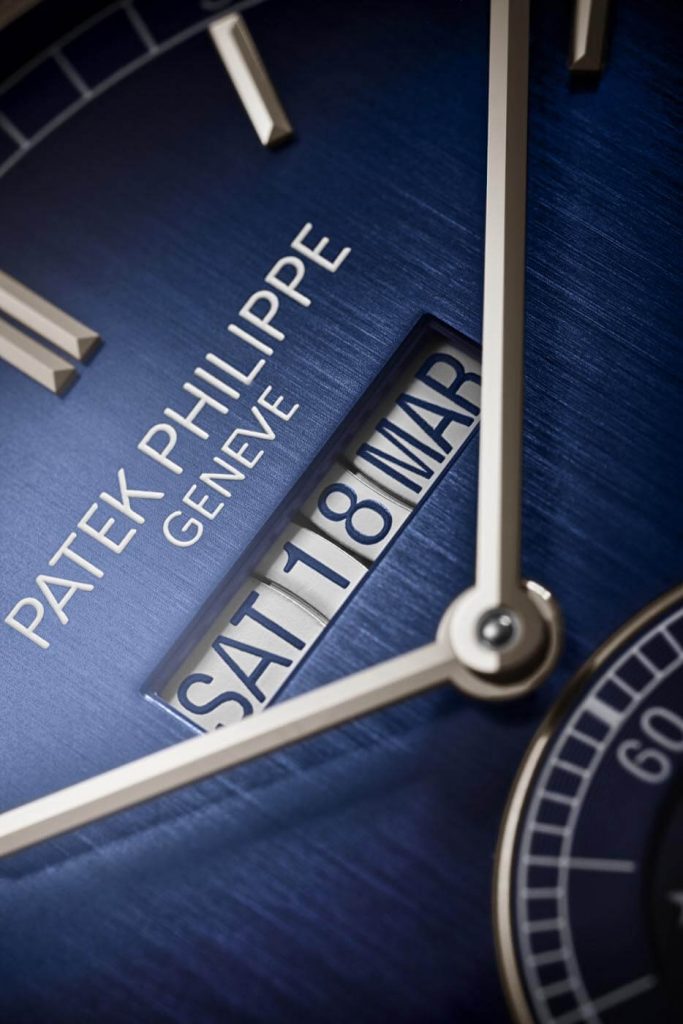 Patek Philippe Indicación en Línea Calendario Perpetuo Referencia 5236P-001 deta 2