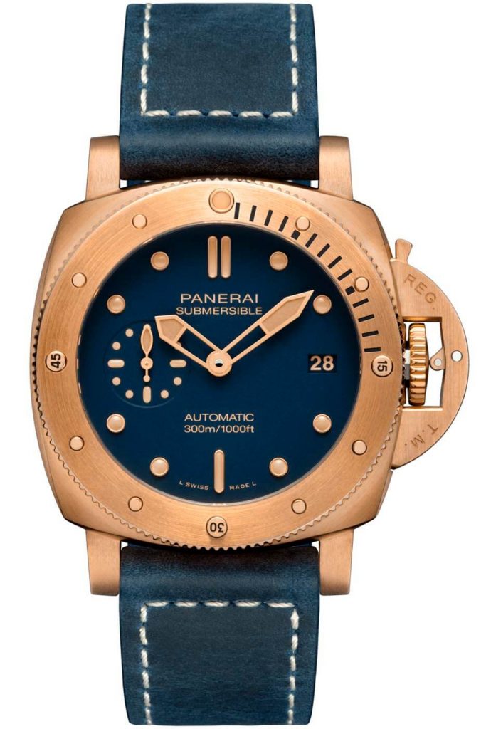 Panerai Submersible Bronzo Blu Abisso PAM1074 2