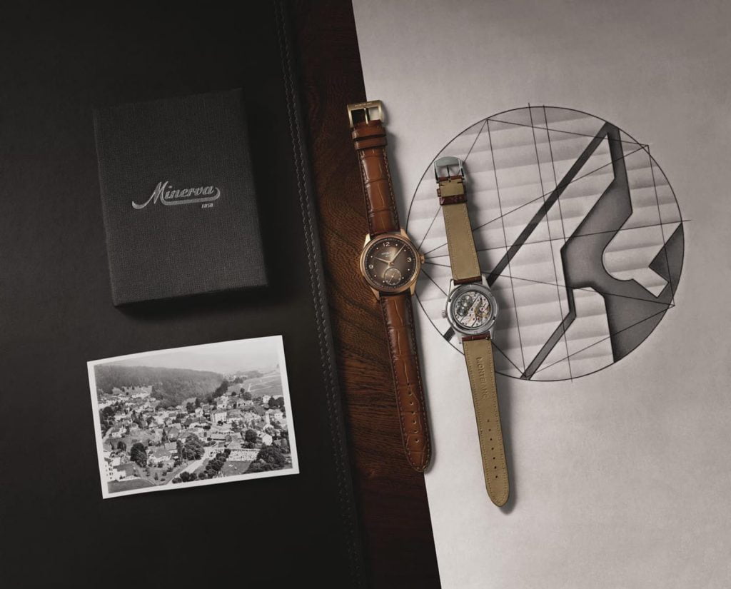 Montblanc Heritage Pythagore con Segundero Pequeño 1