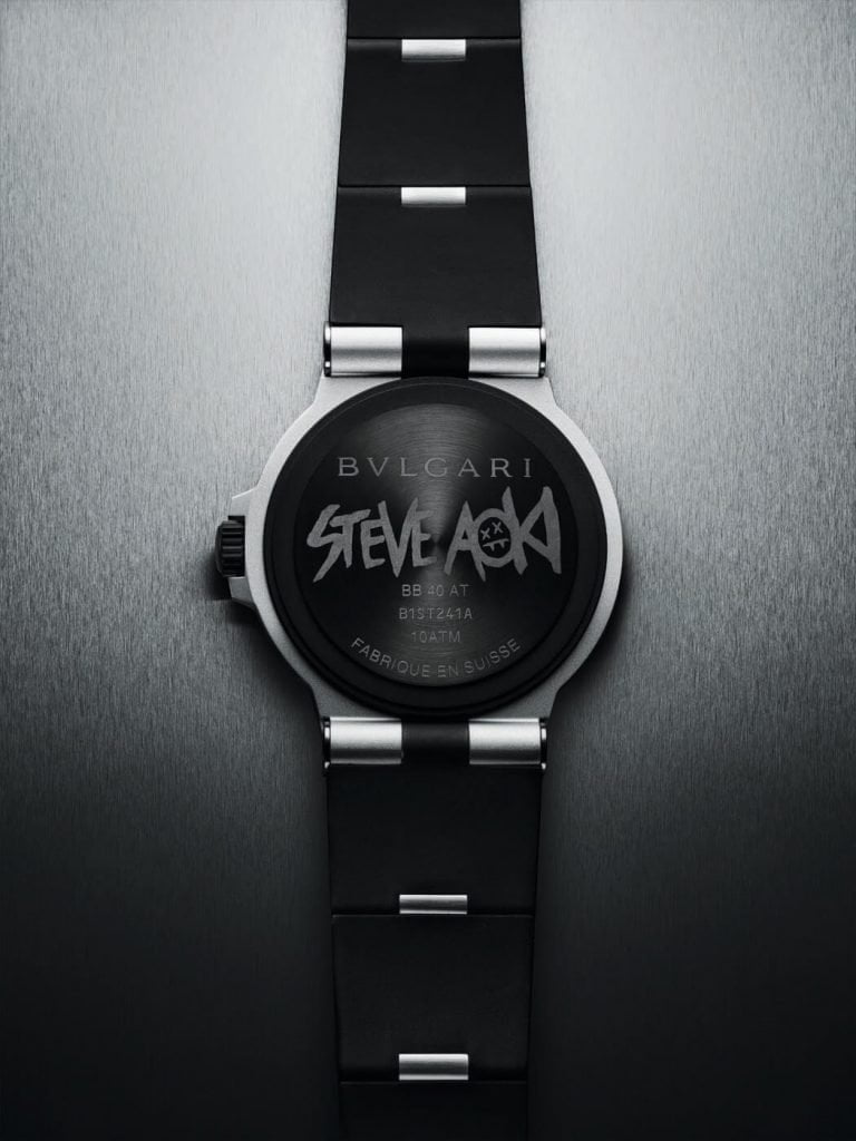 Bvlgari Aluminium Steve Aoki trasera