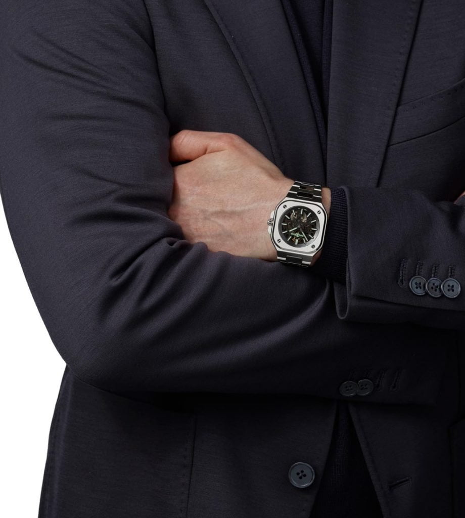 Bell & Ross BR 05 Skeleton Nightlum muñeca
