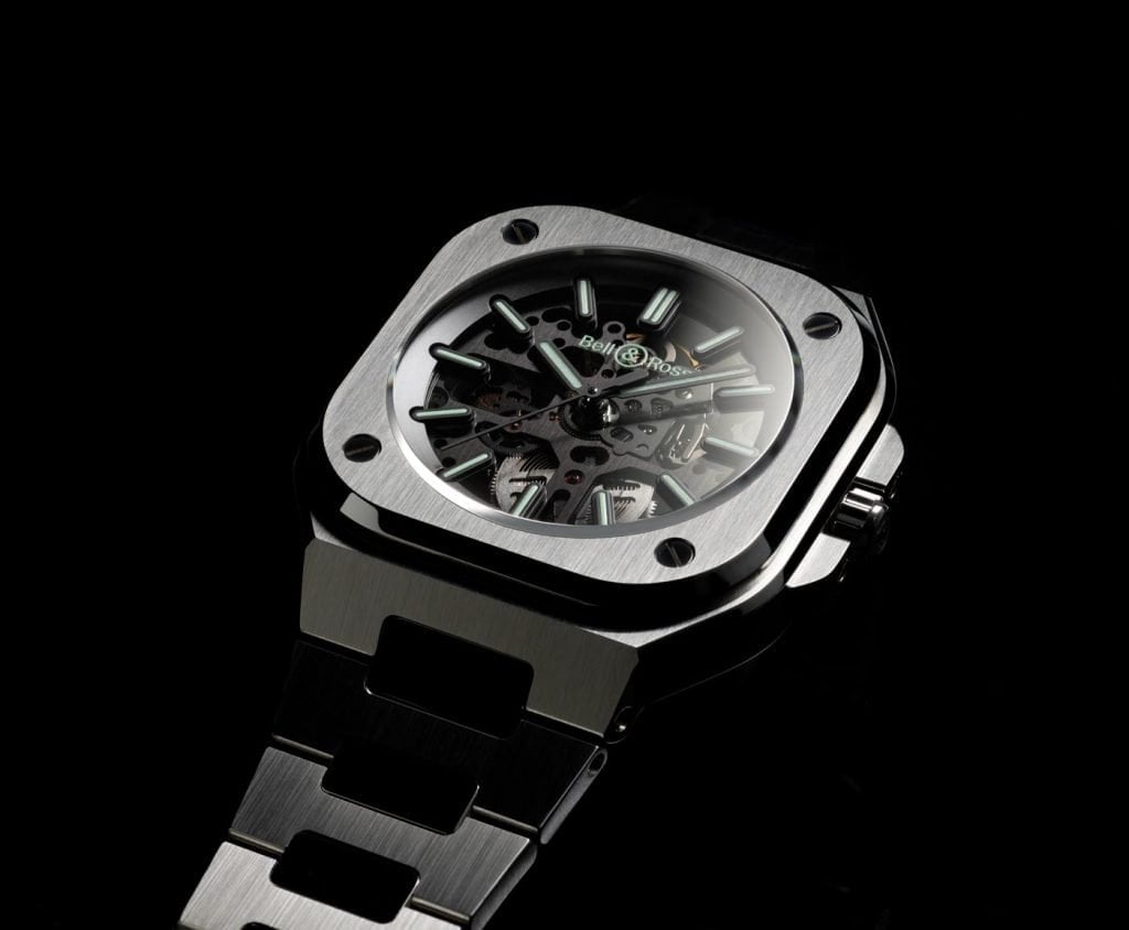 Bell & Ross BR 05 Skeleton Nightlum Front 2