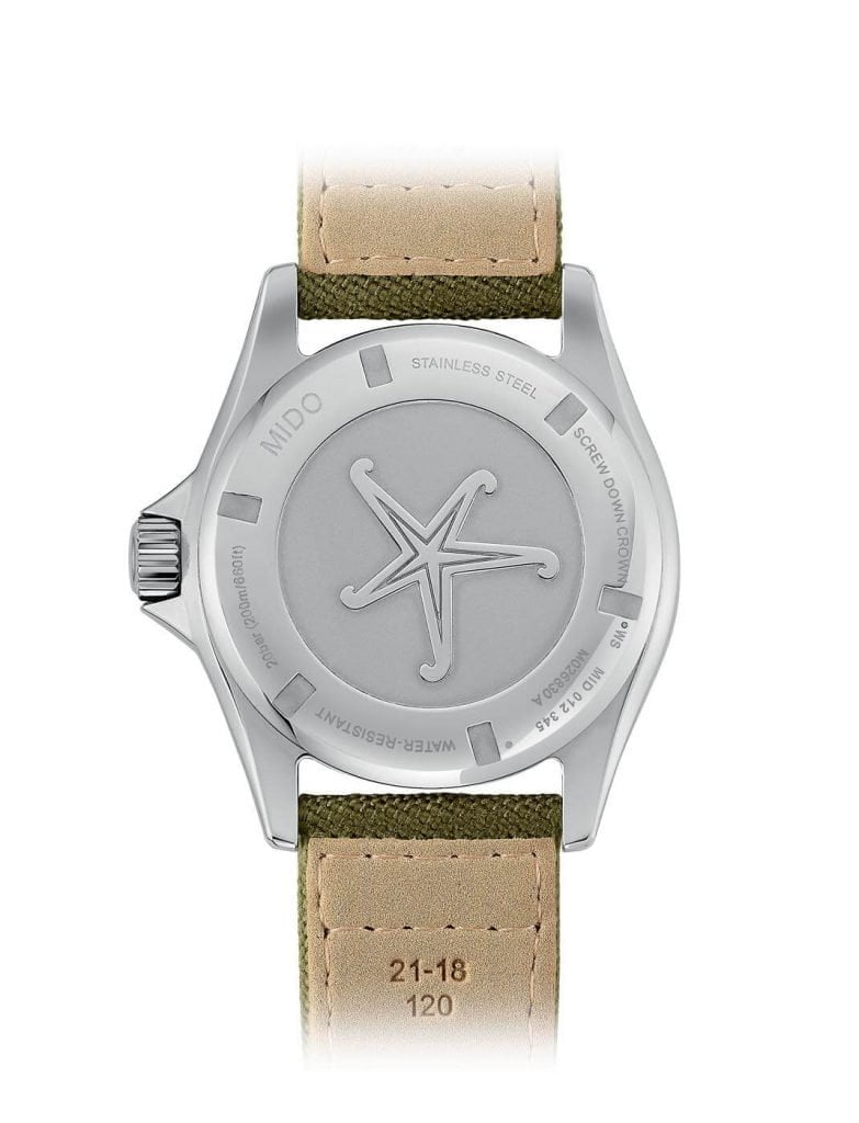 Mido Ocean Star Tribute back 2