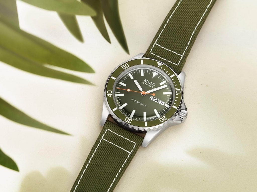 Mido Ocean Star Tribute front