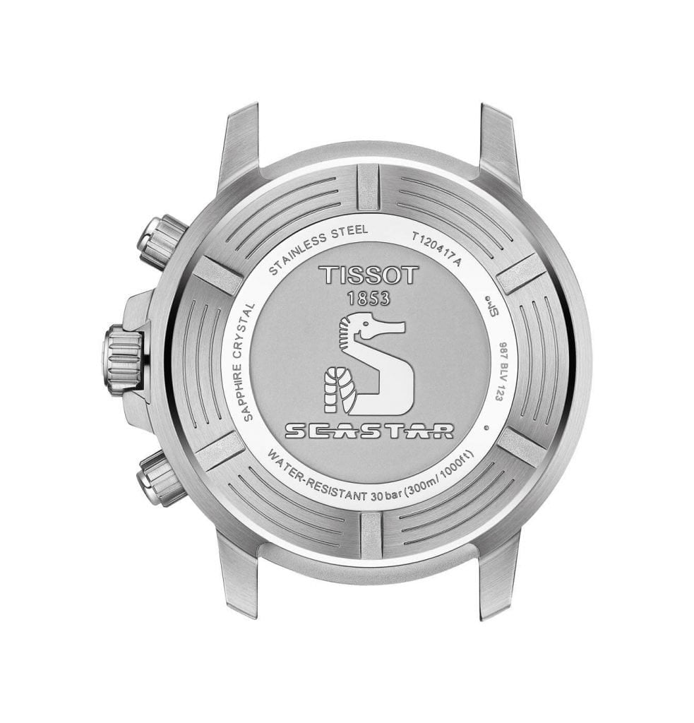 Tissot Seastar 1000 Quartz Chrono back