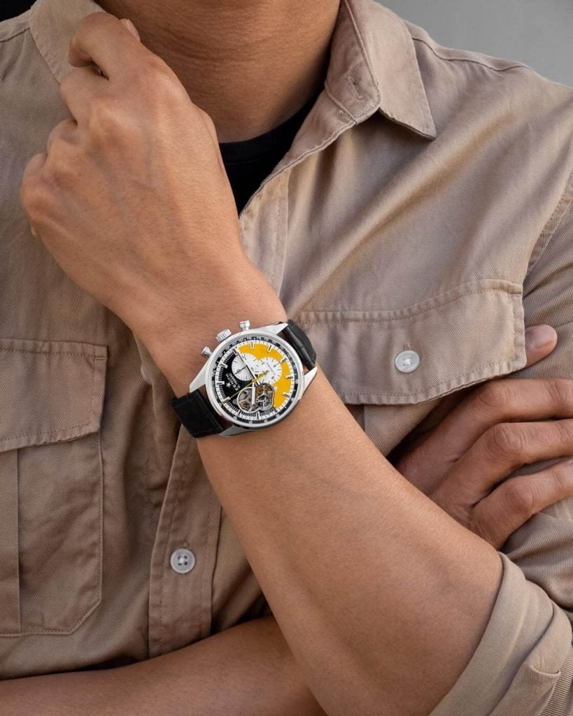 Zenith Chronomaster Open Cohiba 55 Aniversario muñeca 1