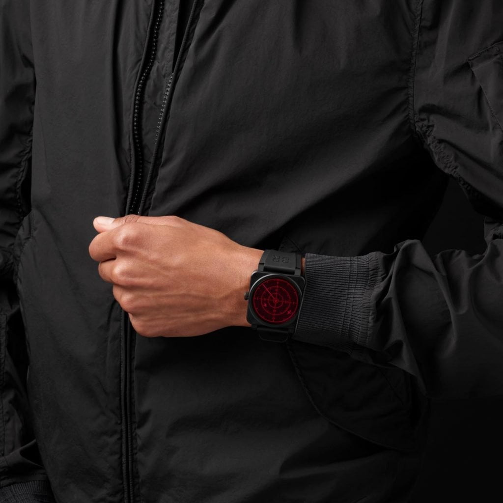 Bell & Ross BR 03-92 Red Radar Ceramic muñeca 2