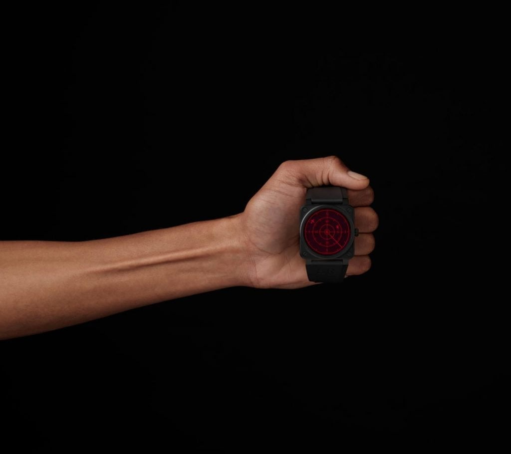 Bell & Ross BR 03-92 Red Radar Ceramic muñeca 3