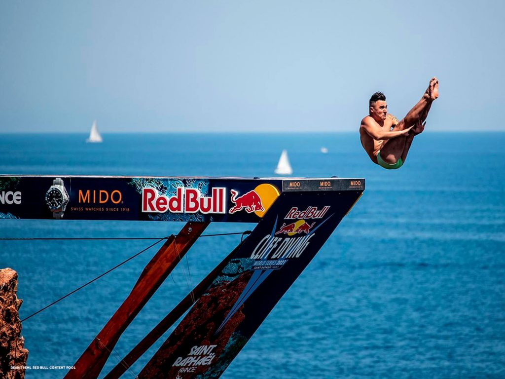 Mido Ocean Star 200 Red Bull Cliff Diving Limited Edition 5