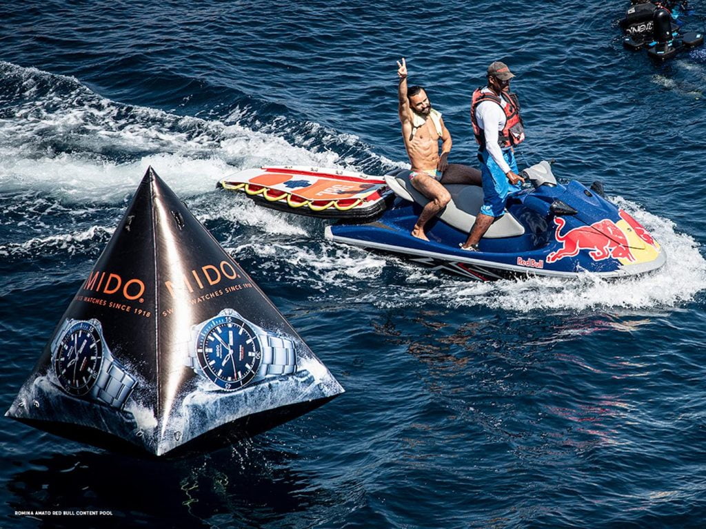Mido Ocean Star 200 Red Bull Cliff Diving Limited Edition 4