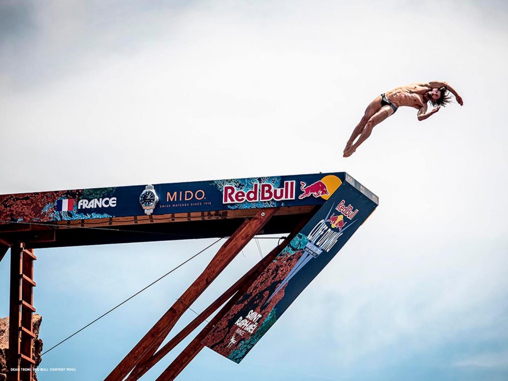 Mido Ocean Star 200 Red Bull Cliff Diving Limited Edition 1