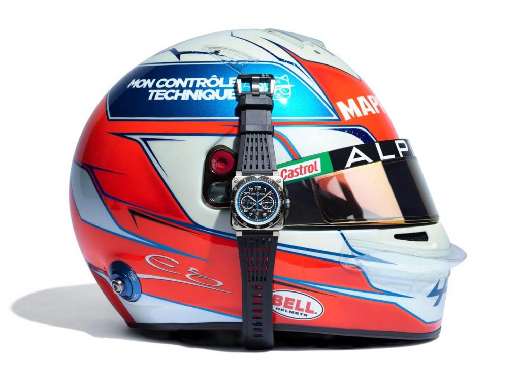 Bell & Ross Colección Alpine F1 Team casco