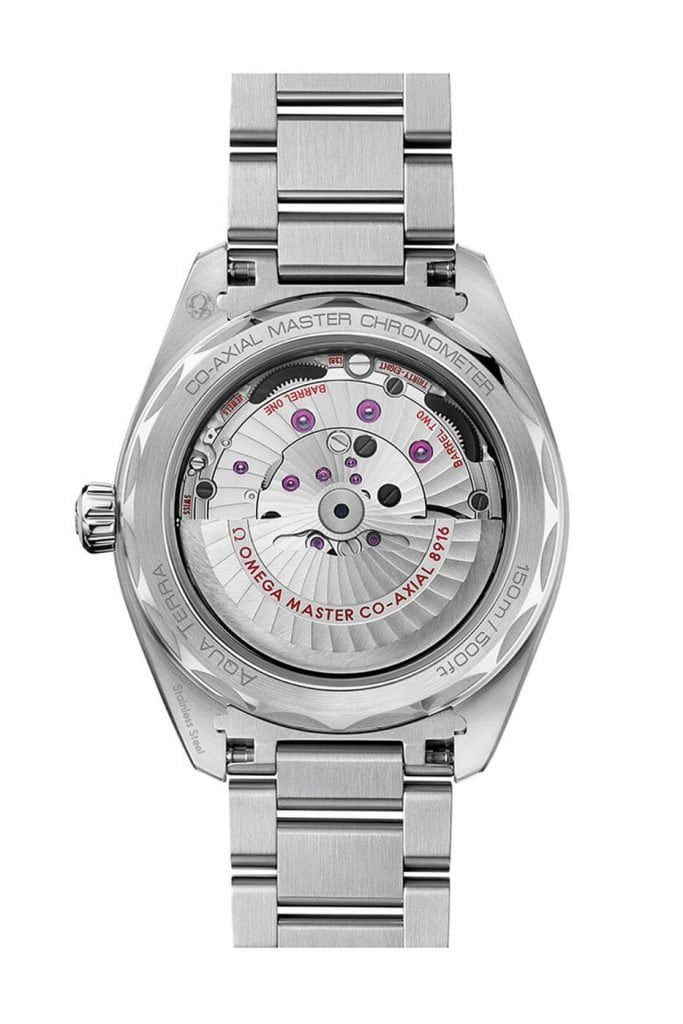 Omega Aqua Terra 2021 38 y 41 mm hombre back