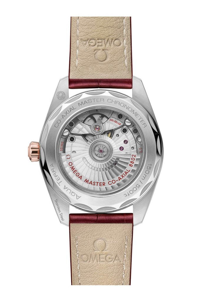 Omega Aqua Terra 2021 38 y 41 mm mujer 1 back