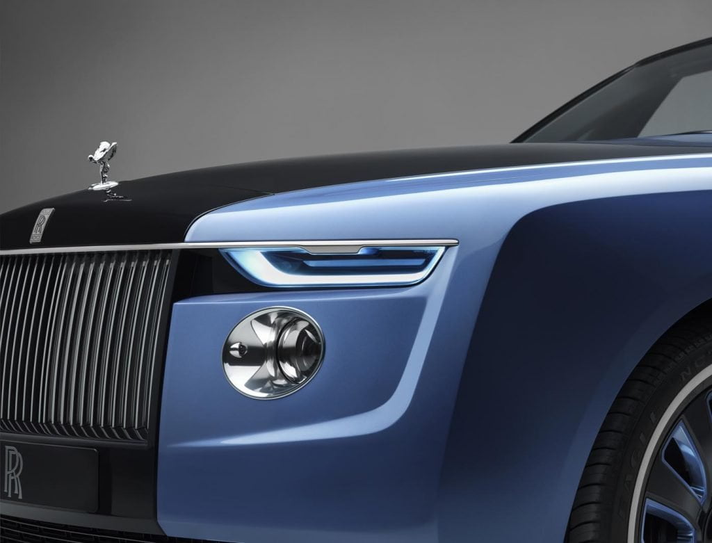 Colaboración Bovet 1822 Rolls-Royce coche 2