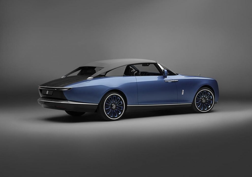 Colaboración Bovet 1822 Rolls-Royce coche 8