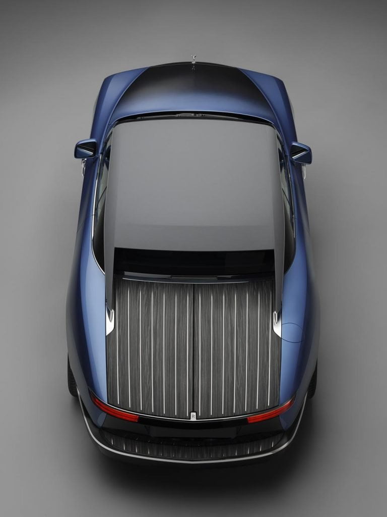 Colaboración Bovet 1822 Rolls-Royce coche 6