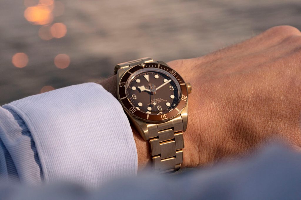 Tudor Black Bay Fifty-Eight Bronze Boutique Edition muñeca 1
