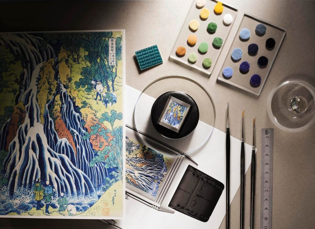 Jaeger-LeCoultre Reverso Tribute Enamel Hokusai Cascada Kirifuri 1