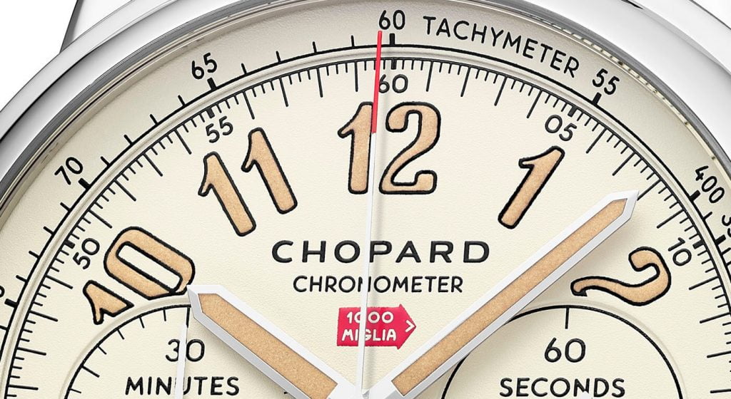 Chopard Mille Miglia Classic Chronograph Raticosa esfera 1