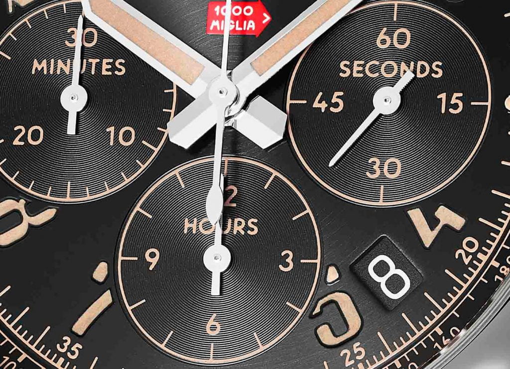 Chopard Mille Miglia Classic Chronograph Raticosa esfera 2
