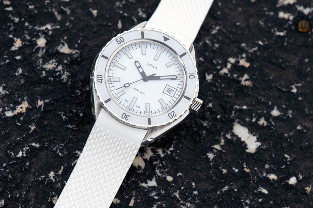 Doxa Sub 200 Whitepearl 1
