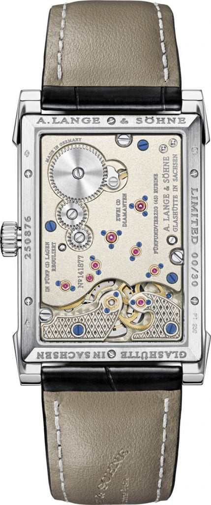 A. Lange & Söhne Cabaret Tourbillon Handwerkskumst back