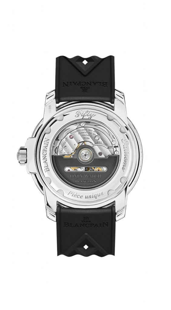 Blancpain Tribute to Fifty Fathoms No Rad back