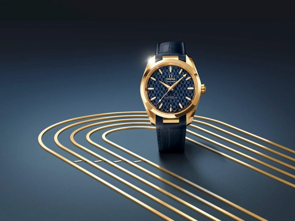 Omega Seamaster Aqua Terra Tokyo 2020 Gold Editions 2