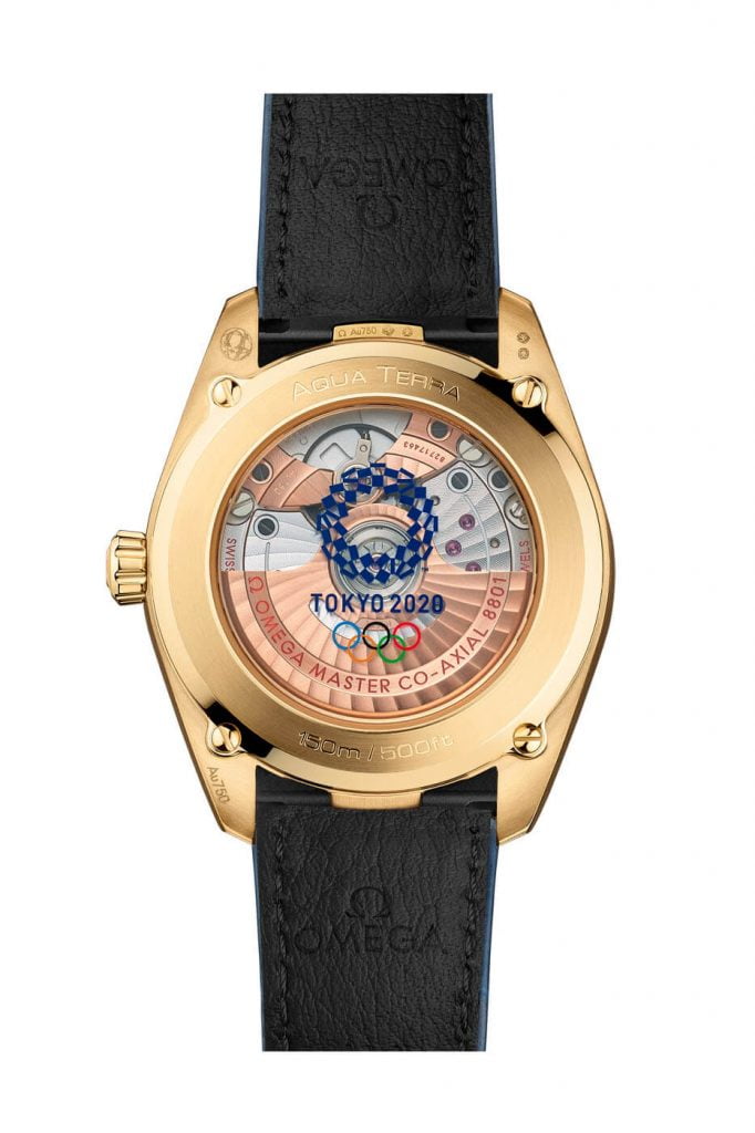Omega Seamaster Aqua Terra Tokyo 2020 Gold Editions 7