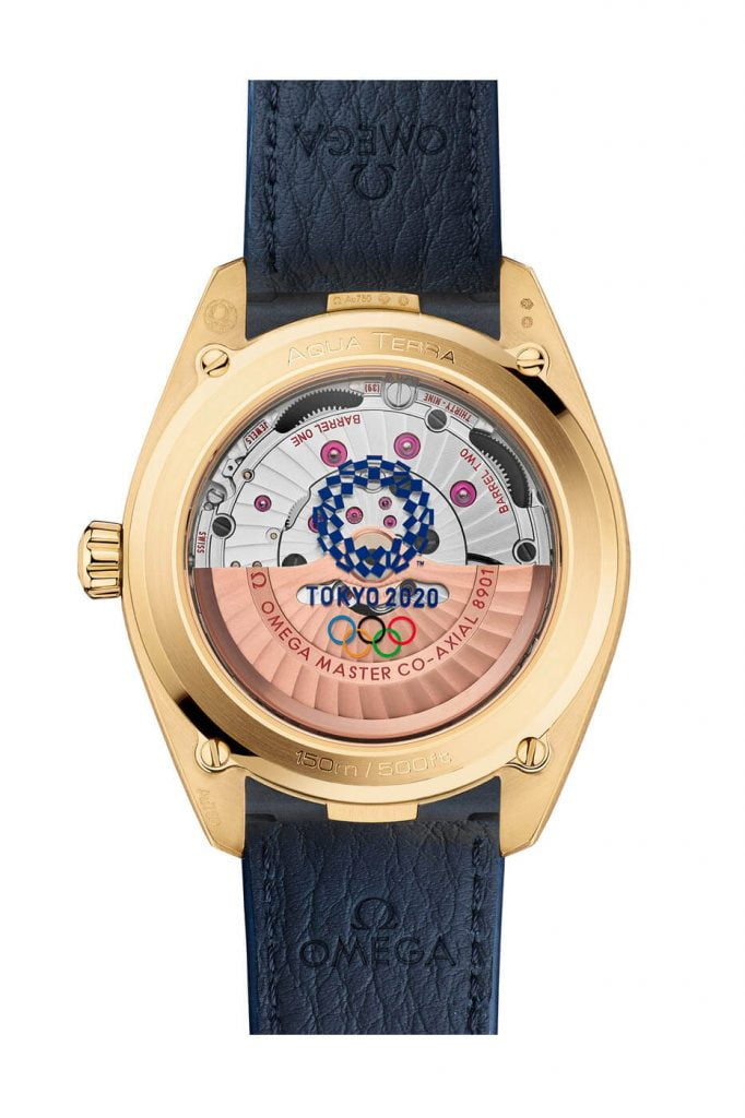 Omega Seamaster Aqua Terra Tokyo 2020 Gold Editions 8