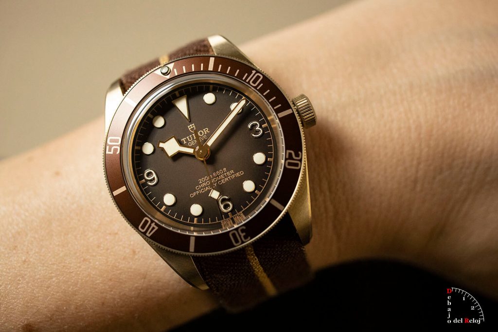 Tudor Black Bay Fifty-Eight Bronze En el Estudio 12