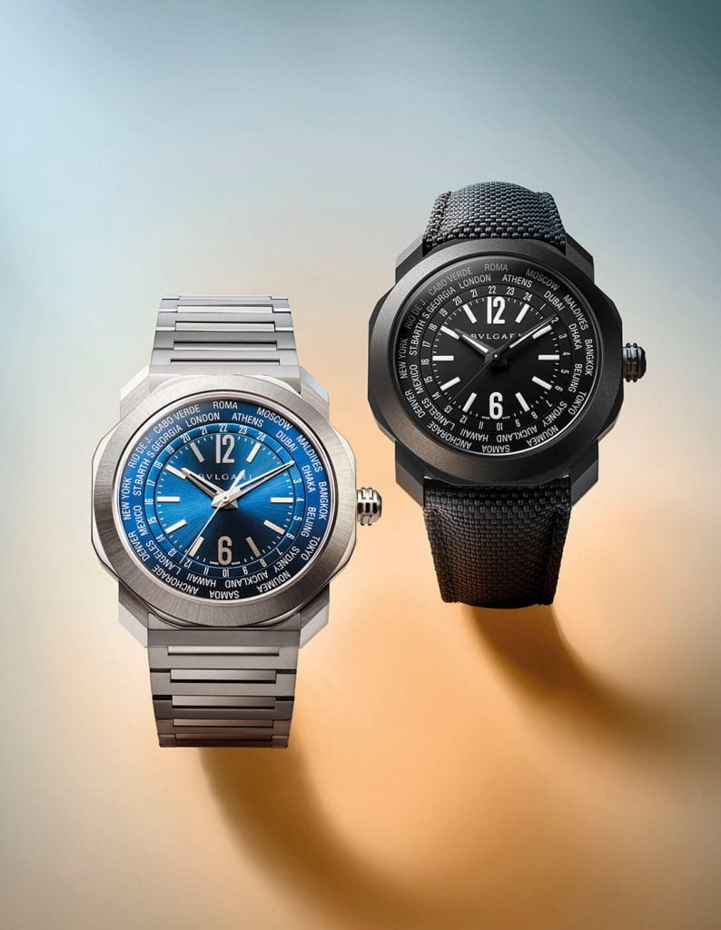 ulgari Octo Roma WorldTimer duo