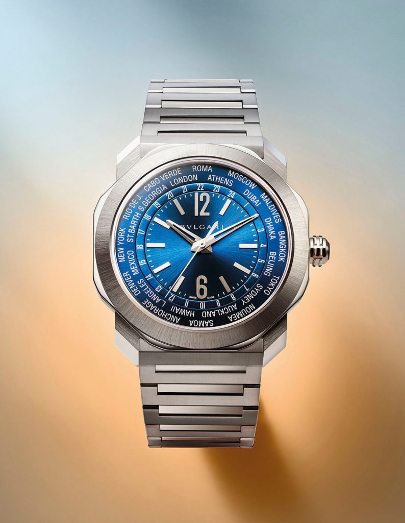 bulgari Octo Roma WorldTimer  front 1