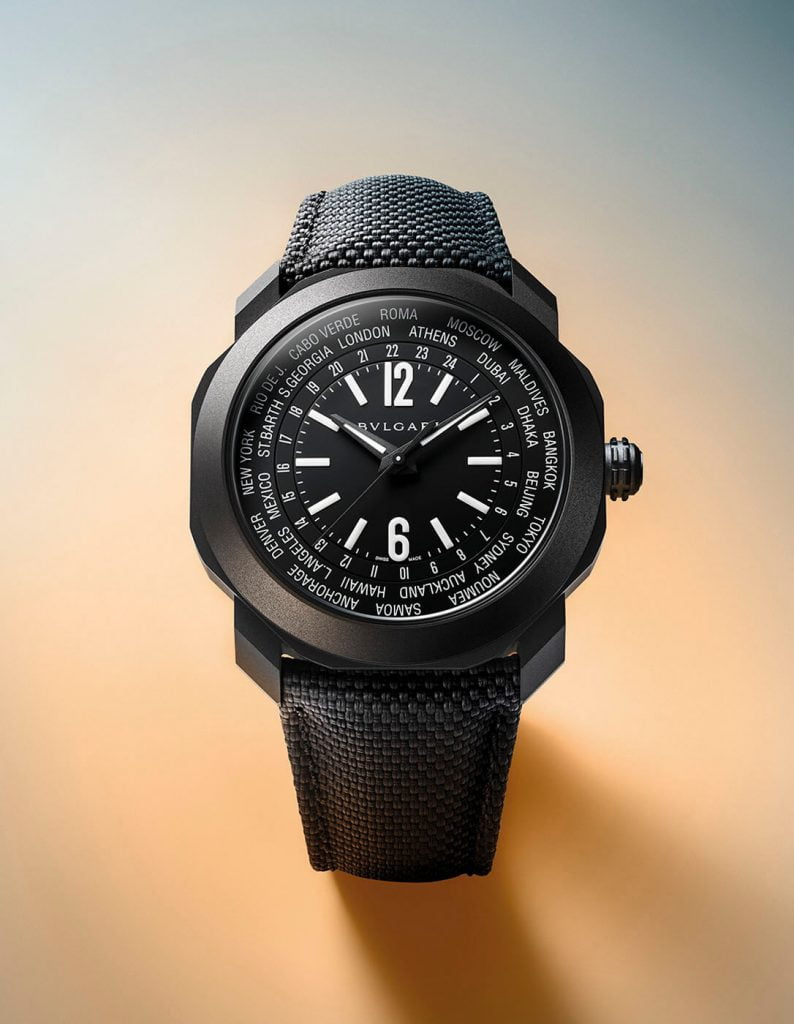 bulgari Octo Roma WorldTimer  front 2