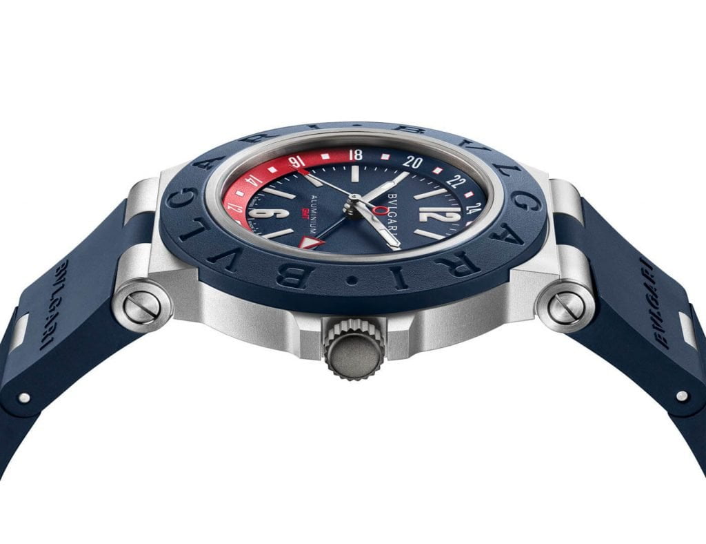 Bulgari Aluminium GMT lado