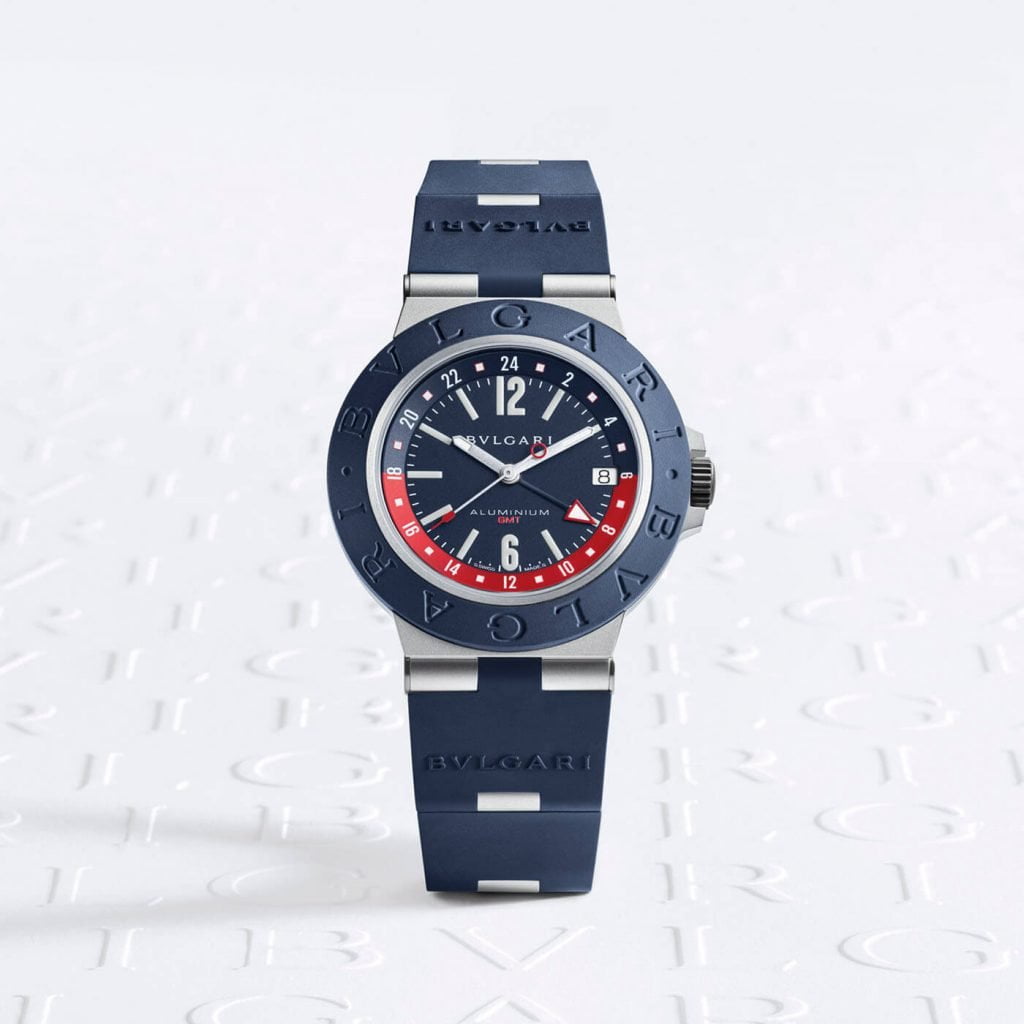 Bulgari Aluminium GMT front