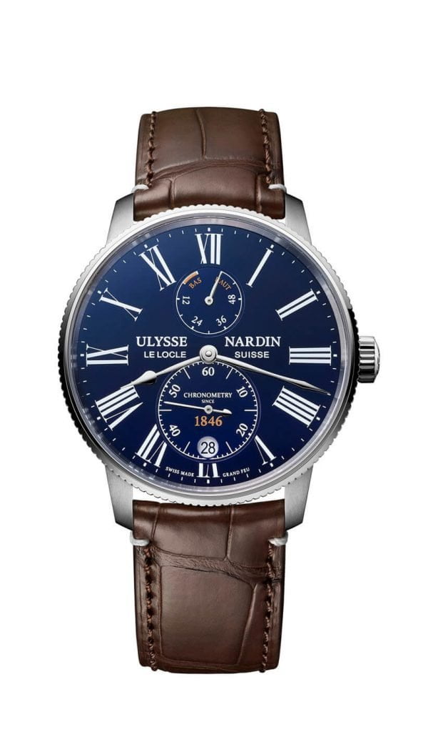 Ulysse Nardin Marine Torpilleur Esmalte Grand Feu Azul 1