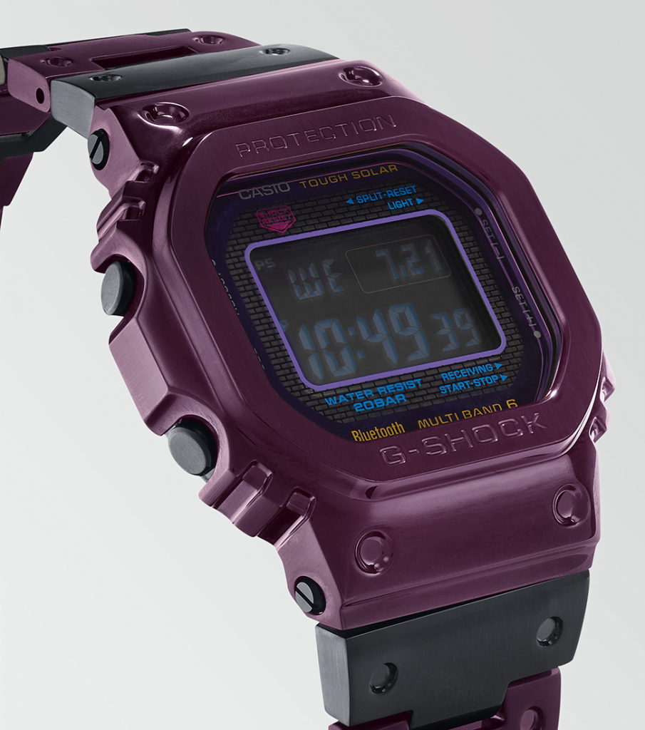 G-Shock GMW-B5000 Purple And Blue 2