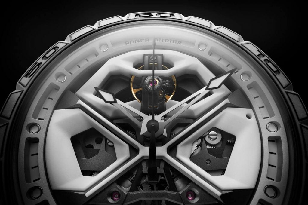 Roger Dubuis Excalibur Spider Huracán White Ceramic 5