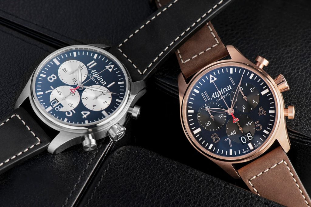 Frederique Constant Startimer Pilot Quartz Chronograph Big Date portada