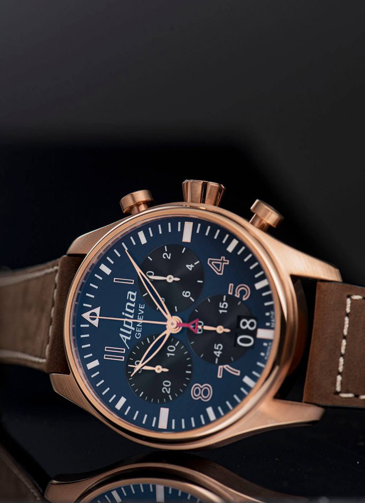 Frederique Constant Startimer Pilot Quartz Chronograph Big Date lado 2