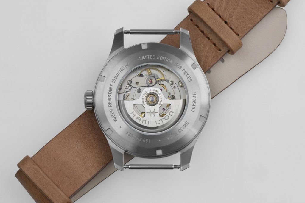 Hamilton Khaki Field Titanium Automatic Far Cry 6 back